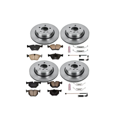 PowerStop Power Stop 04-10 BMW X3 Front & Rear Autospecialty Brake Kit KOE5737