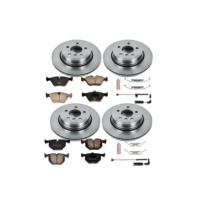 PowerStop Power Stop 04-10 BMW X3 Front & Rear Autospecialty Brake Kit KOE5737