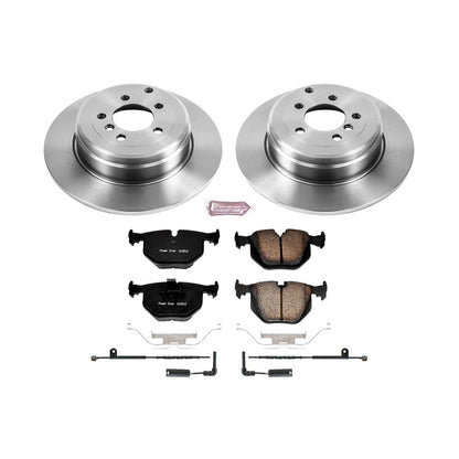 PowerStop Power Stop 03-05 Land Rover Range Rover Rear Autospecialty Brake Kit KOE5742