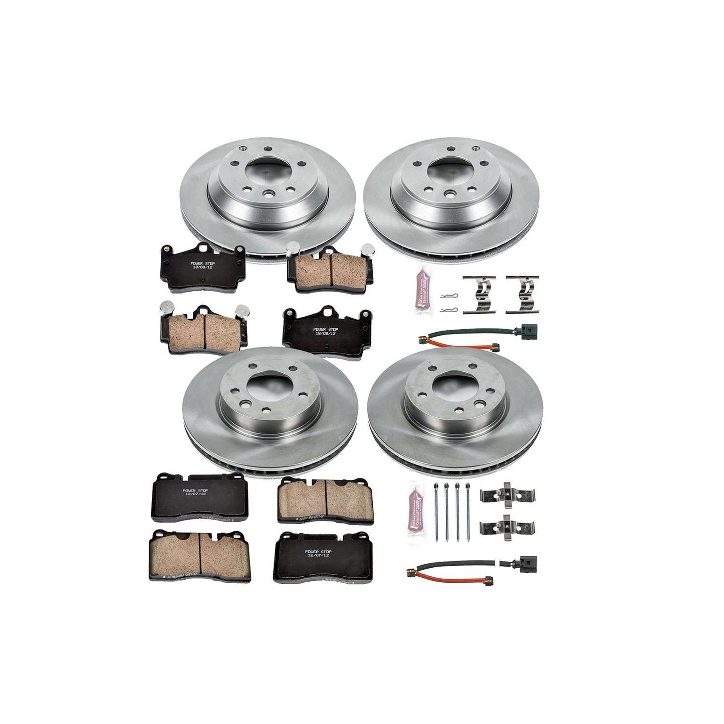 PowerStop Power Stop 07-10 Volkswagen Touareg Front & Rear Autospecialty Brake Kit KOE5745