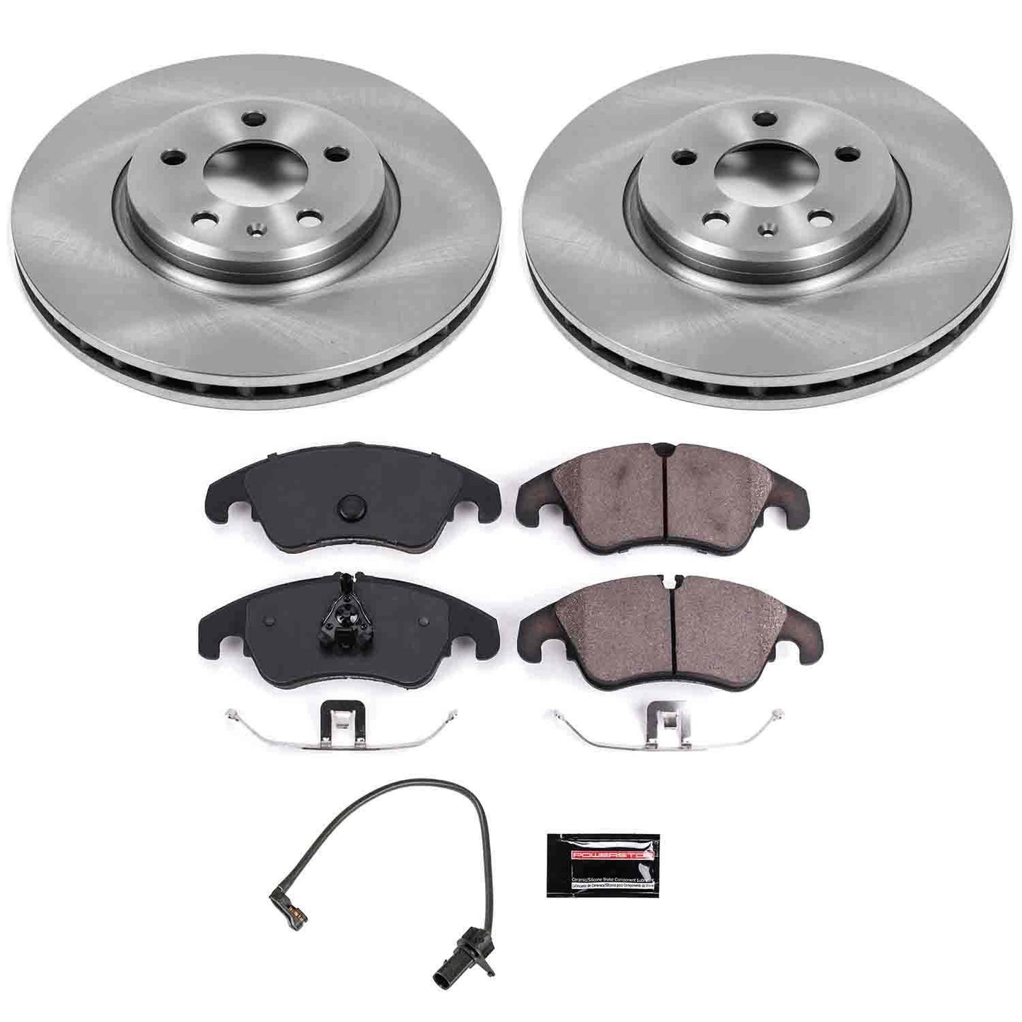 PowerStop Power Stop 09-11 Audi A4 Front Autospecialty Brake Kit KOE5752