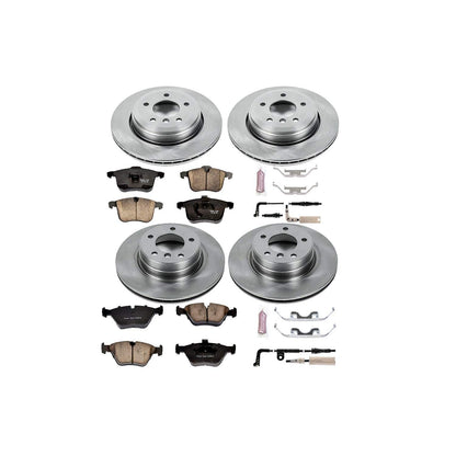 PowerStop Power Stop 04-05 BMW 525i Front & Rear Autospecialty Brake Kit KOE5764