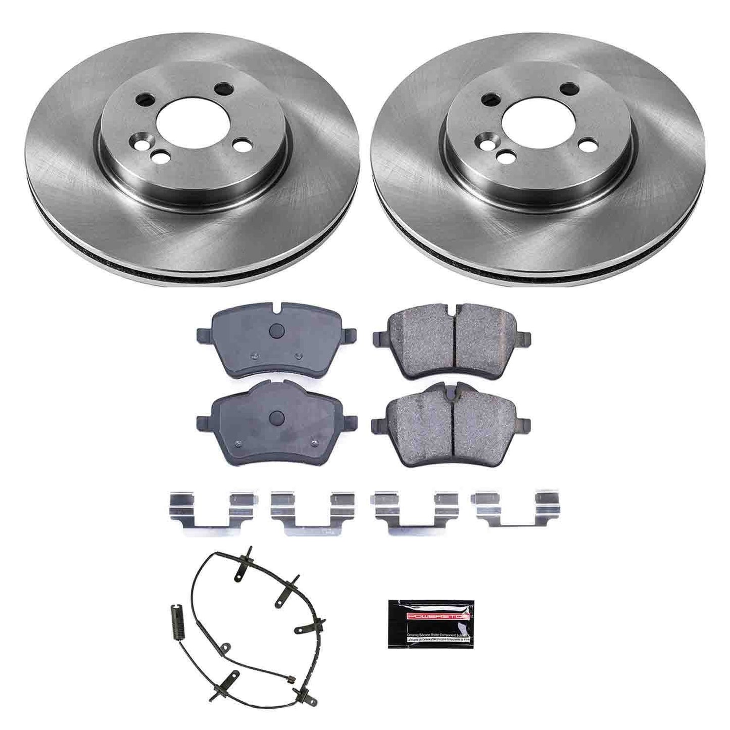 PowerStop Power Stop 07-08 Mini Cooper Front Autospecialty Brake Kit KOE5784