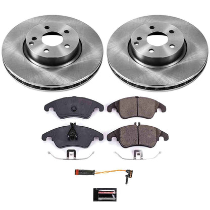 PowerStop Power Stop 13-14 Mercedes-Benz C300 Front Autospecialty Brake Kit KOE5792
