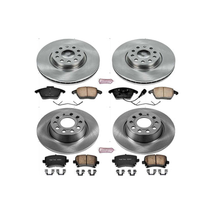 PowerStop Power Stop 2013 Audi A3 Front & Rear Autospecialty Brake Kit KOE5798