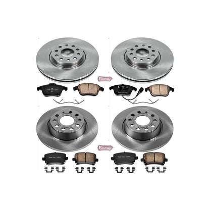 PowerStop Power Stop 2011 Volkswagen Tiguan Front & Rear Autospecialty Brake Kit KOE5802