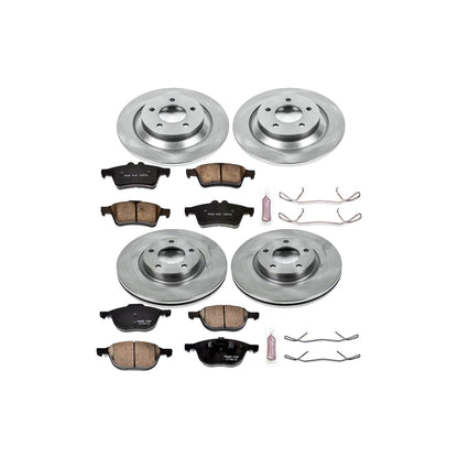PowerStop Power Stop 08-10 Mazda 5 Front & Rear Autospecialty Brake Kit KOE5804