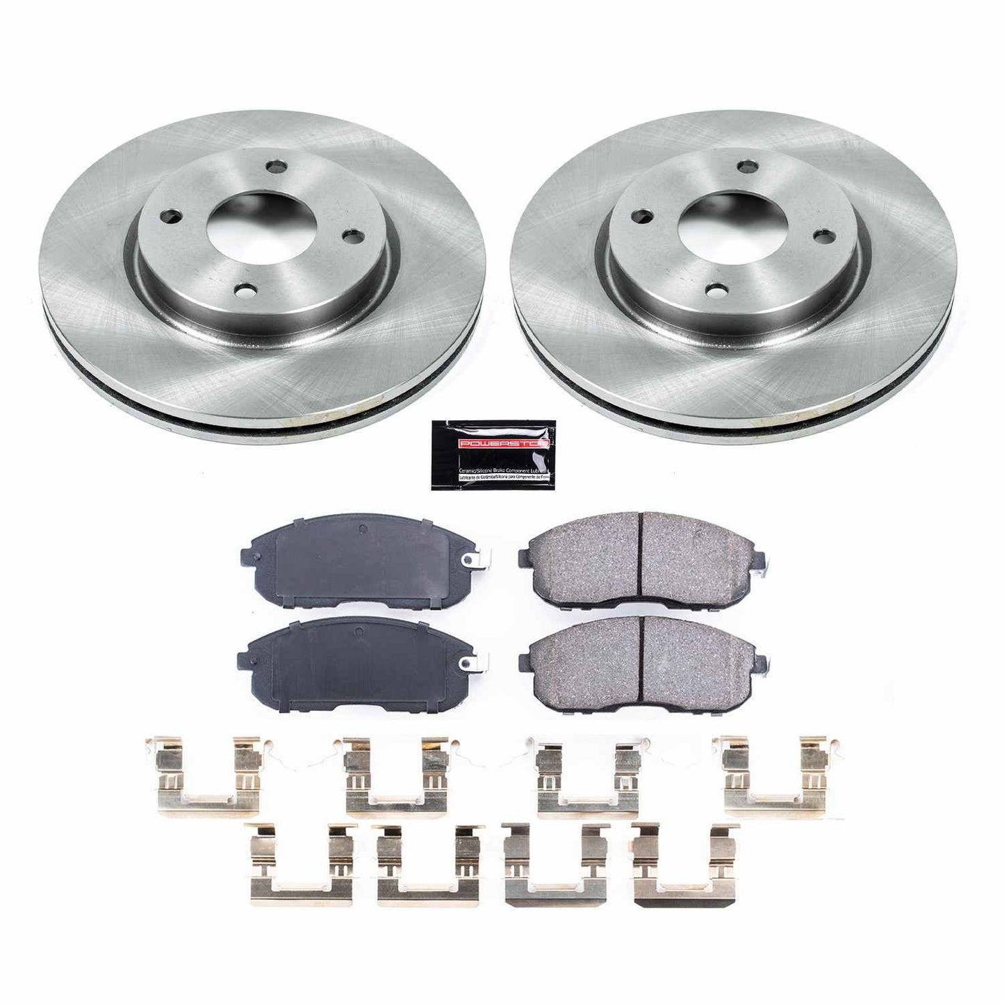 PowerStop Power Stop 09-14 Nissan Cube Front Autospecialty Brake Kit KOE5817