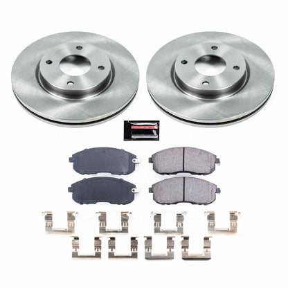 PowerStop Power Stop 09-14 Nissan Cube Front Autospecialty Brake Kit KOE5817