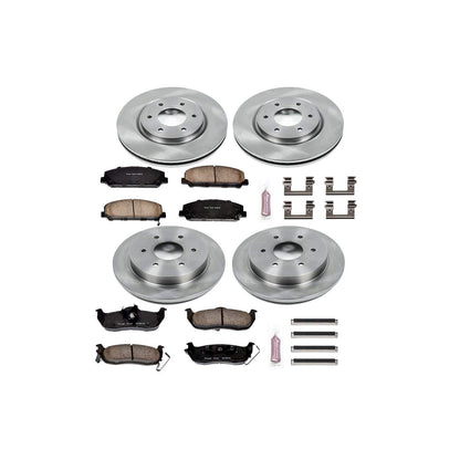 PowerStop Power Stop 12-15 Nissan Armada Front & Rear Autospecialty Brake Kit KOE5822