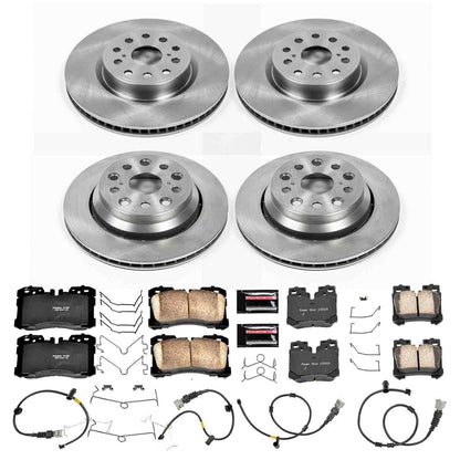 PowerStop Power Stop 10-17 Lexus LS460 Front & Rear Autospecialty Brake Kit KOE5825