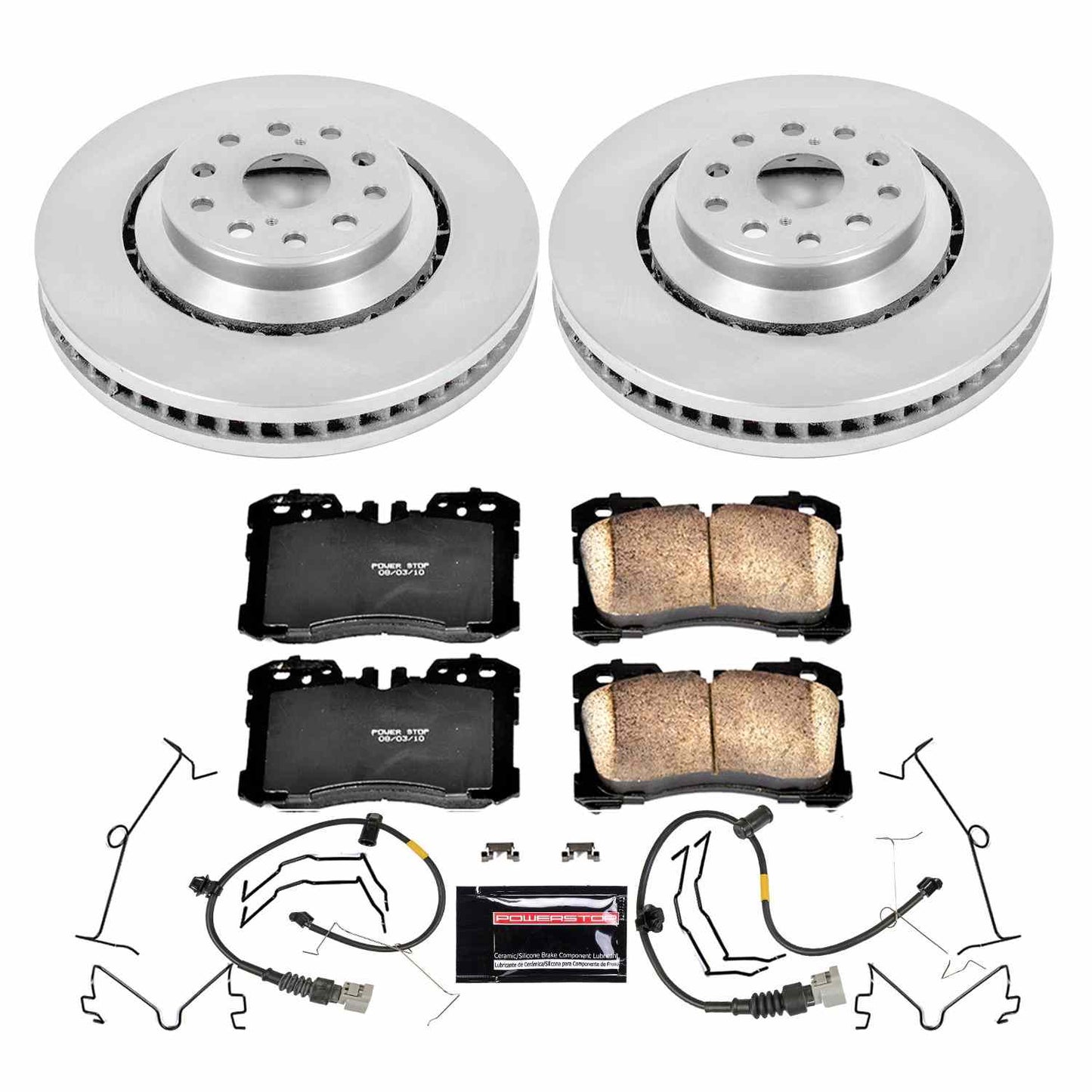 PowerStop Power Stop 10-17 Lexus LS460 Front Autospecialty Brake Kit KOE5826