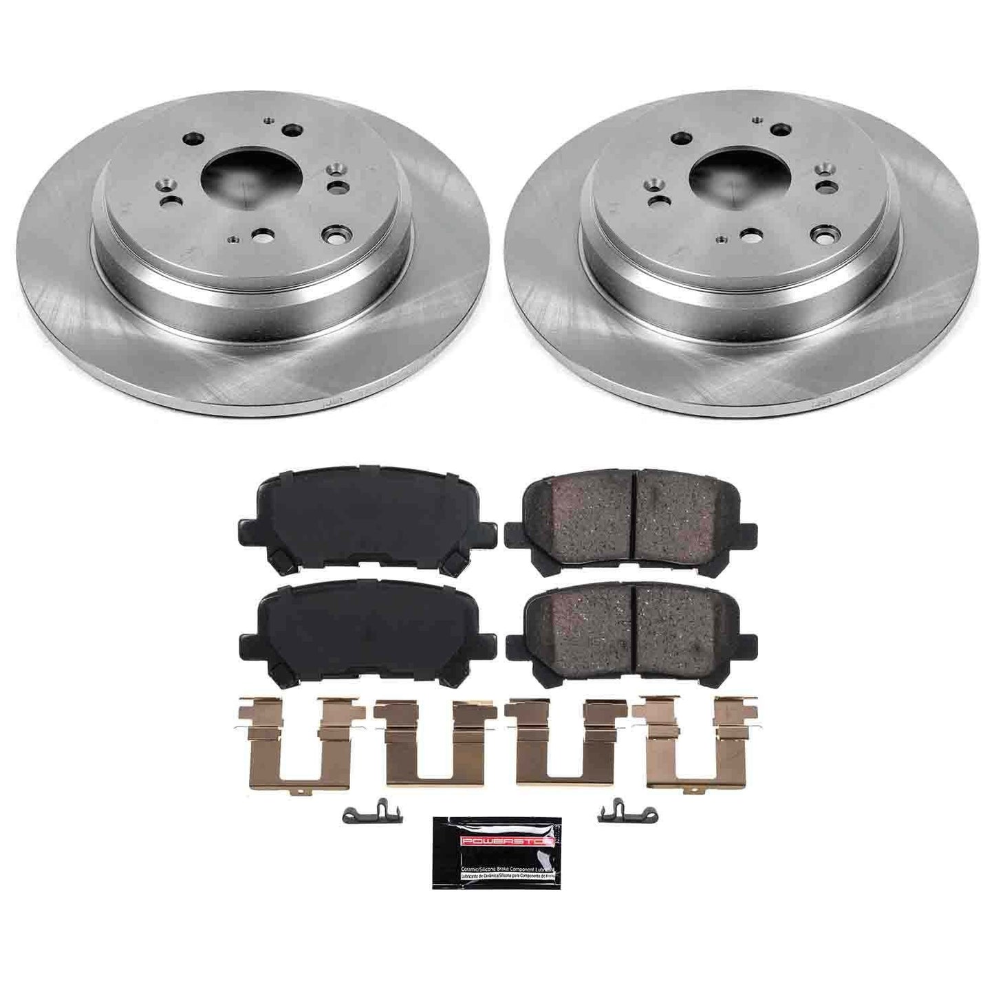 PowerStop Power Stop 12-15 Honda Pilot Rear Autospecialty Brake Kit KOE5839