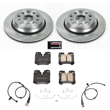 PowerStop Power Stop 10-17 Lexus LS460 Rear Autospecialty Brake Kit KOE5840