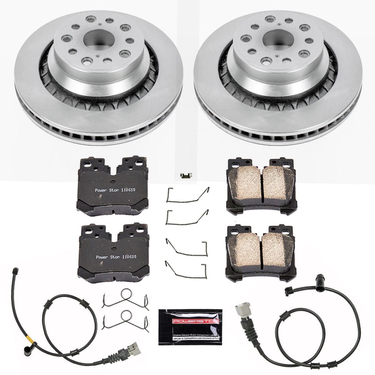 PowerStop Power Stop 10-17 Lexus LS460 Rear Autospecialty Brake Kit KOE5841