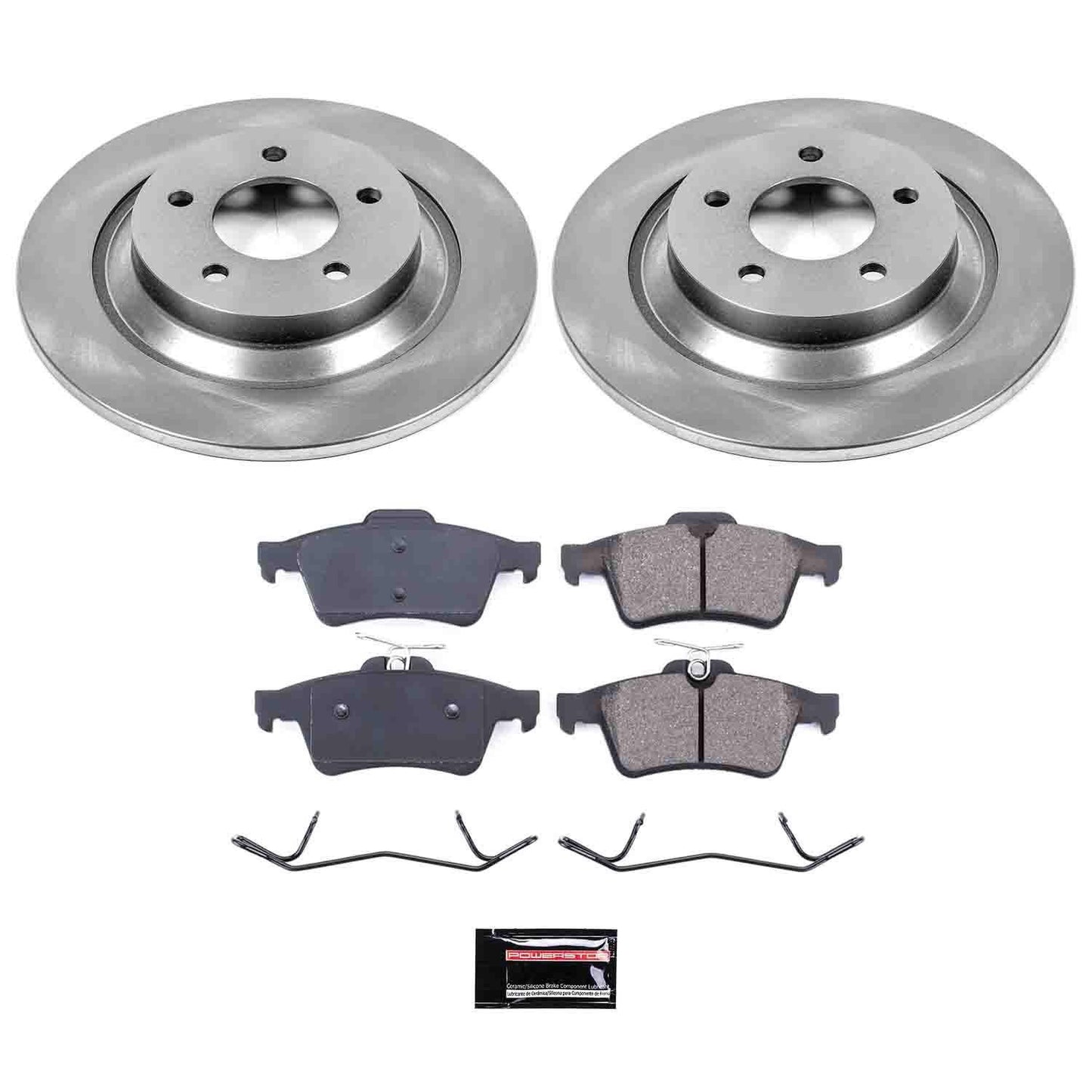 PowerStop Power Stop 08-10 Mazda 5 Rear Autospecialty Brake Kit KOE5842