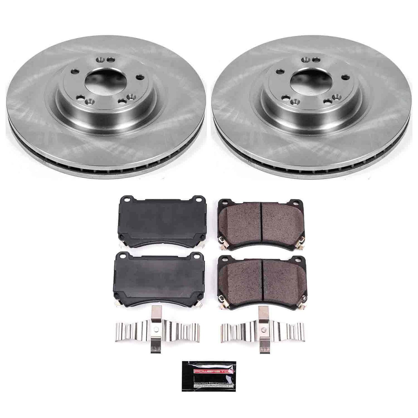 PowerStop Power Stop 09-14 Hyundai Genesis Front Autospecialty Brake Kit KOE5843