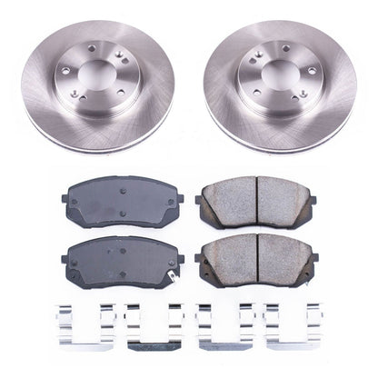 PowerStop Power Stop 07-10 Kia Rondo Front Autospecialty Brake Kit KOE5851