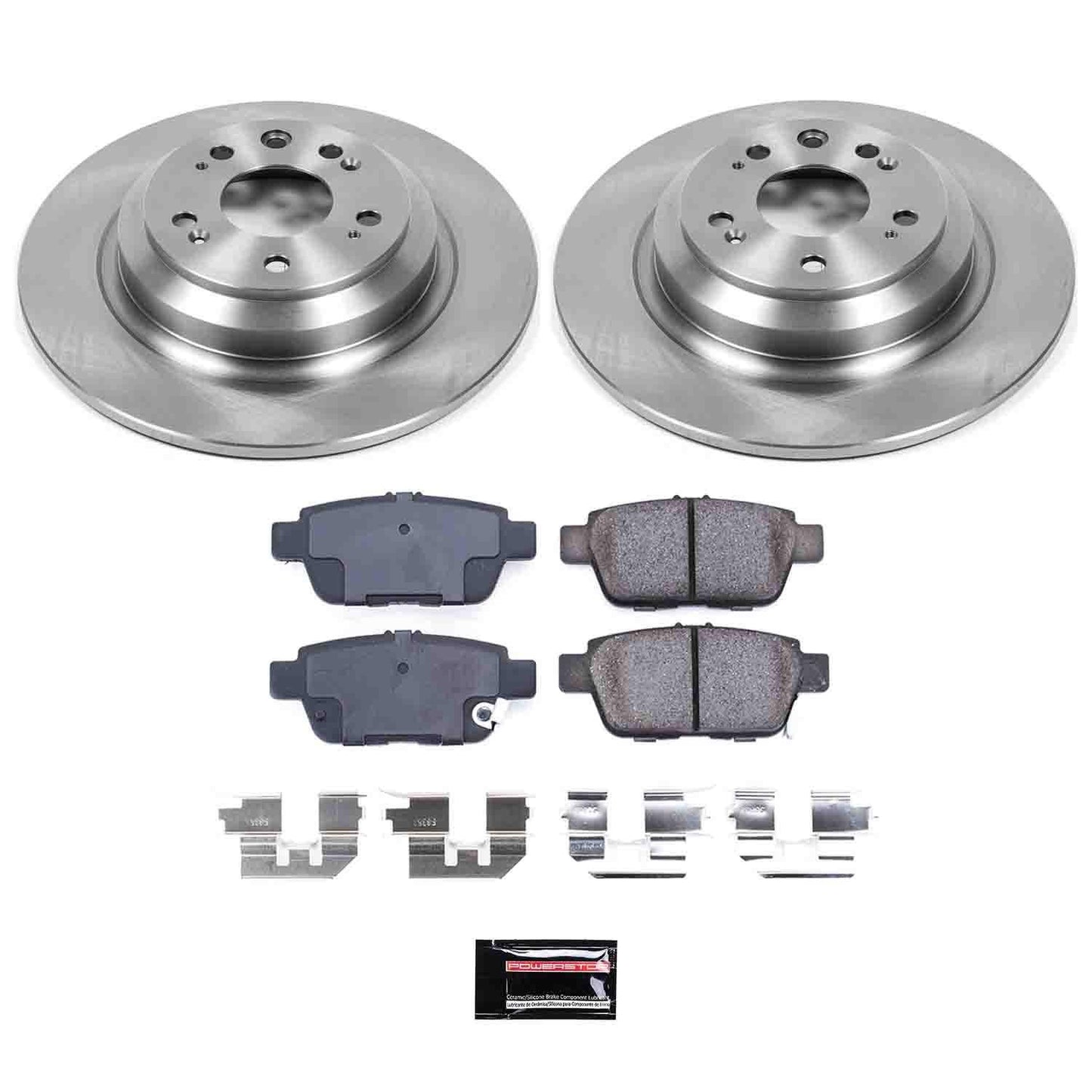 PowerStop Power Stop 09-14 Acura TL Rear Autospecialty Brake Kit KOE5854