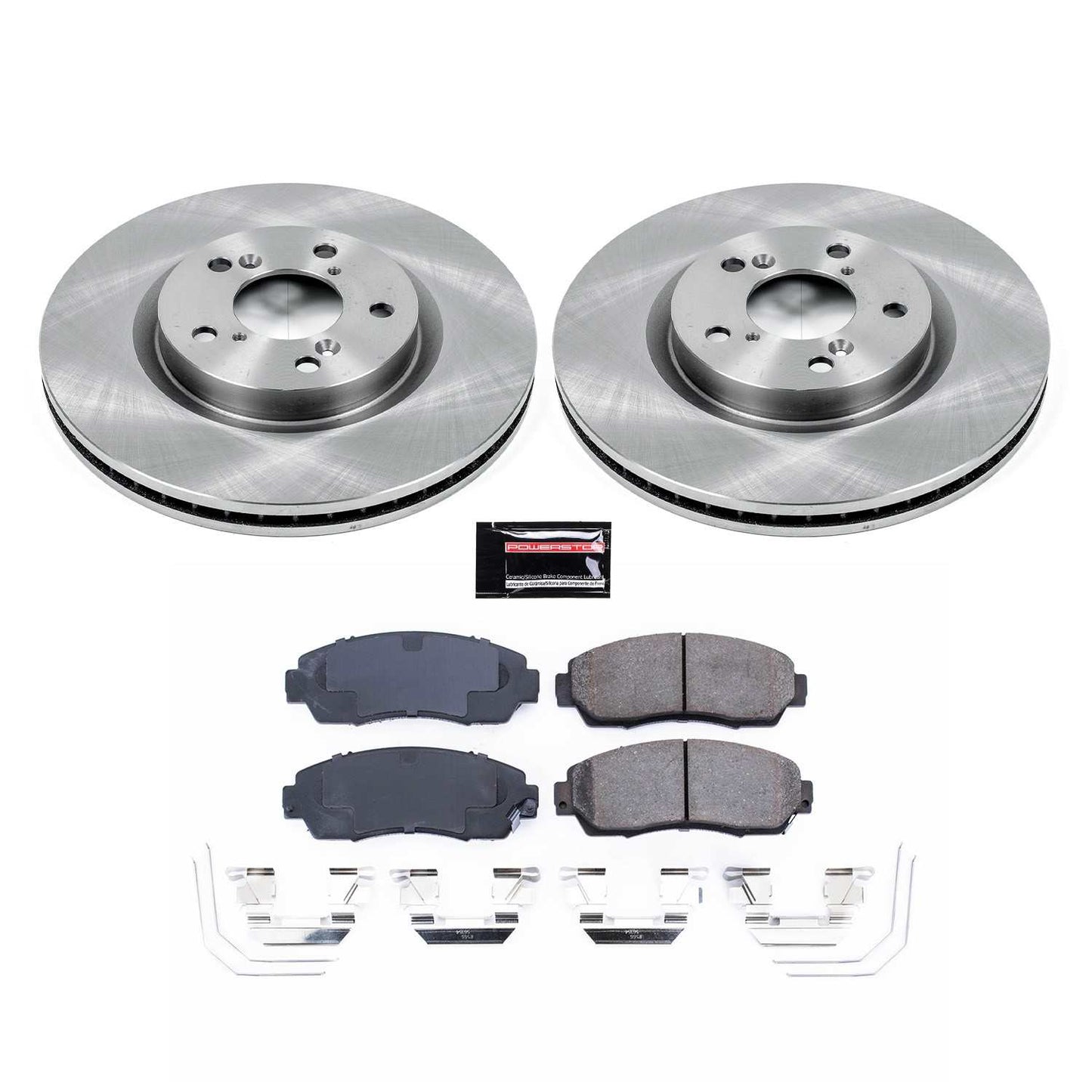 PowerStop Power Stop 11-14 Honda Odyssey Front Autospecialty Brake Kit KOE5857