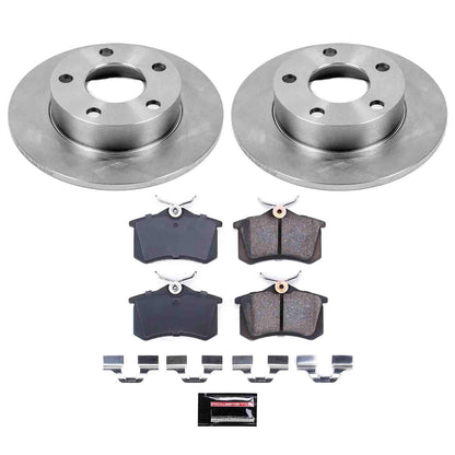 PowerStop Power Stop 99-05 Volkswagen Passat Rear Autospecialty Brake Kit KOE585