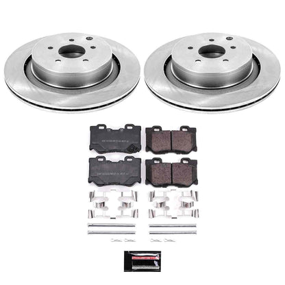 PowerStop Power Stop 09-13 Infiniti FX50 Rear Autospecialty Brake Kit KOE5861