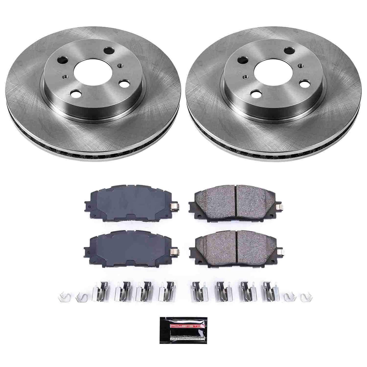 PowerStop Power Stop 2013 Scion iQ Front Autospecialty Brake Kit KOE5863