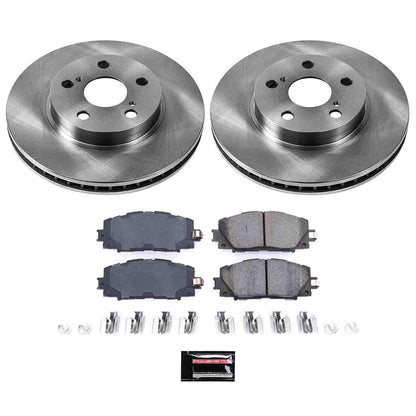 PowerStop Power Stop 11-17 Lexus CT200h Front Autospecialty Brake Kit KOE5870