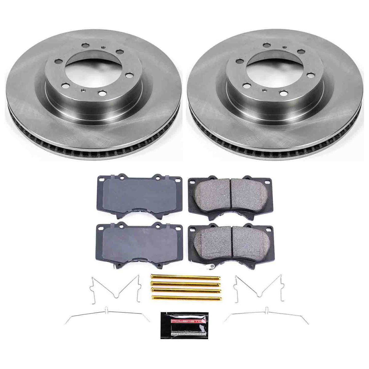 PowerStop Power Stop 10-19 Lexus GX460 Front Autospecialty Brake Kit KOE5873