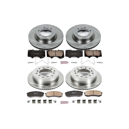 PowerStop Power Stop 10-19 Lexus GX460 Front & Rear Autospecialty Brake Kit KOE5874