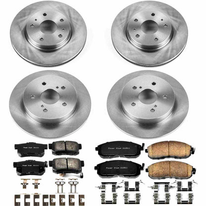 PowerStop Power Stop 07-13 Suzuki SX4 Front & Rear Autospecialty Brake Kit KOE5888