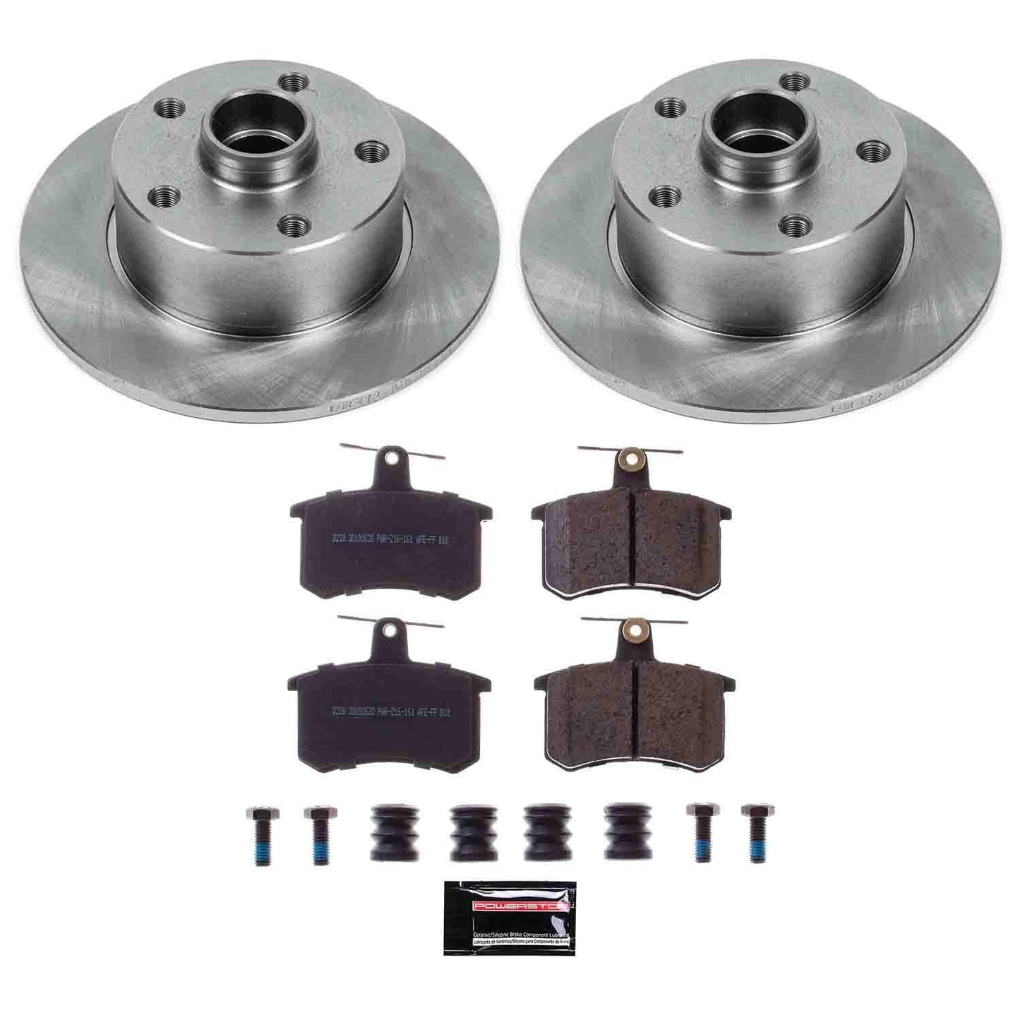 PowerStop Power Stop 96-97 Audi A4 Rear Autospecialty Brake Kit KOE588