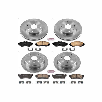 PowerStop Power Stop 04-06 Suzuki Forenza Front & Rear Autospecialty Brake Kit KOE5895