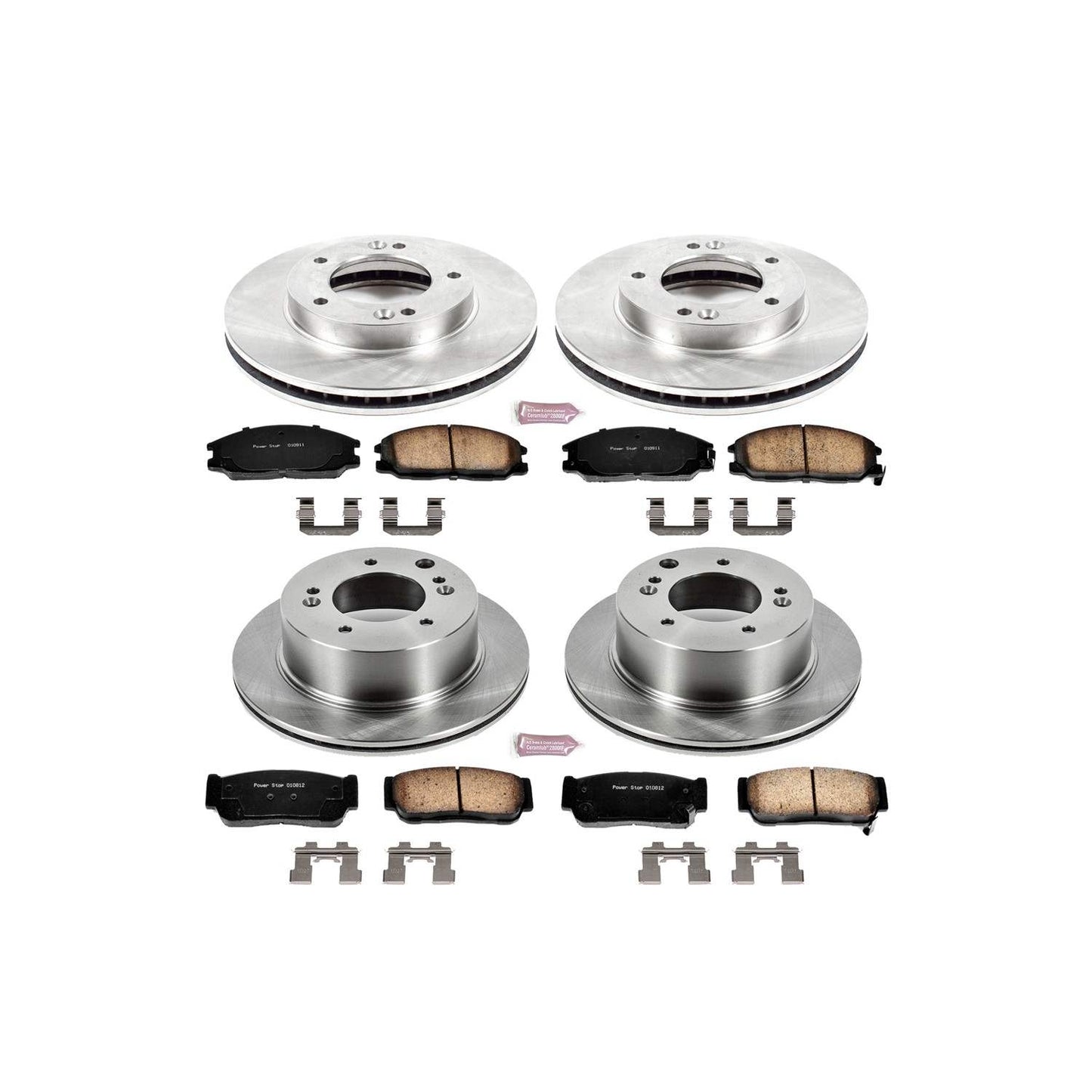 PowerStop Power Stop 03-06 Kia Sorento Front & Rear Autospecialty Brake Kit KOE5900