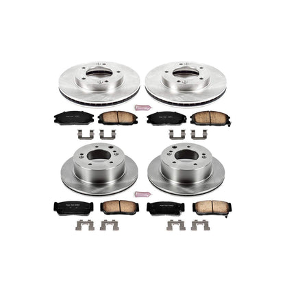 PowerStop Power Stop 03-06 Kia Sorento Front & Rear Autospecialty Brake Kit KOE5900