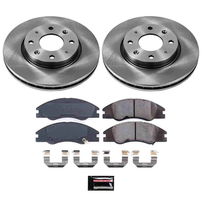 PowerStop Power Stop 04-09 Kia Spectra Front Autospecialty Brake Kit KOE5903