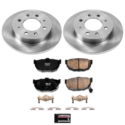 PowerStop Power Stop 04-09 Kia Spectra Rear Autospecialty Brake Kit KOE5905