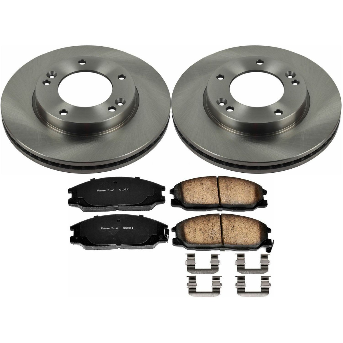 PowerStop Power Stop 07-09 Kia Sorento Front Autospecialty Brake Kit KOE5908