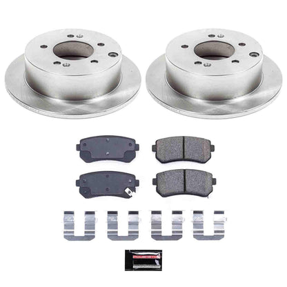 PowerStop Power Stop 10-13 Kia Forte Rear Autospecialty Brake Kit KOE5915
