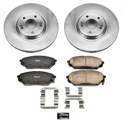 PowerStop Power Stop 07-12 Hyundai Veracruz Front Autospecialty Brake Kit KOE5918