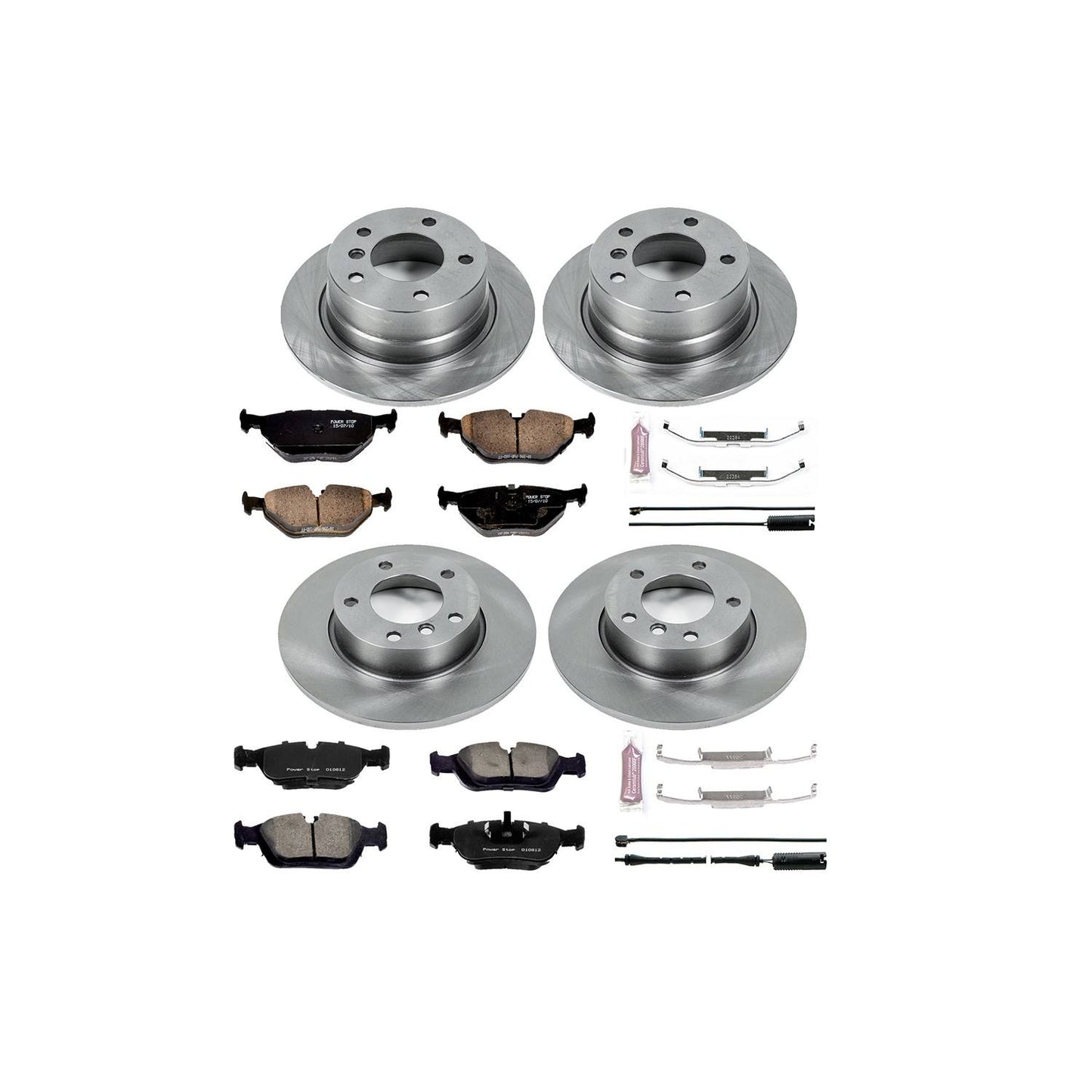 PowerStop Power Stop 95-99 BMW 318ti Front & Rear Autospecialty Brake Kit KOE591