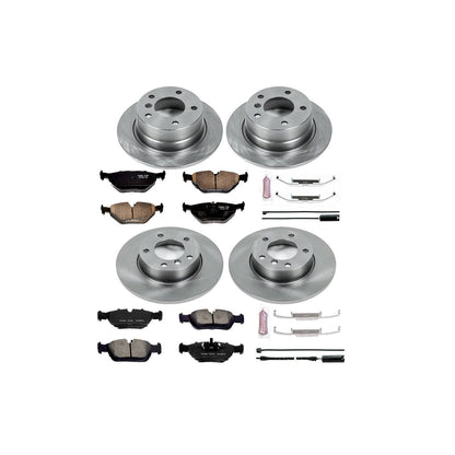PowerStop Power Stop 95-99 BMW 318ti Front & Rear Autospecialty Brake Kit KOE591