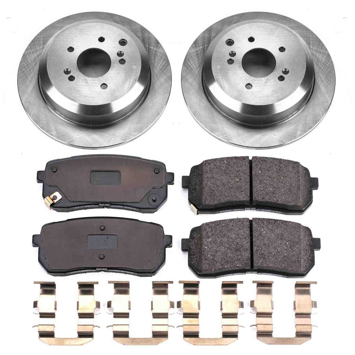 PowerStop Power Stop 07-12 Hyundai Veracruz Rear Autospecialty Brake Kit KOE5920