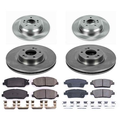 PowerStop Power Stop 10-11 Hyundai Genesis Front & Rear Autospecialty Brake Kit KOE5923