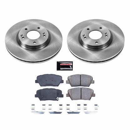 PowerStop Power Stop 10-12 Hyundai Santa Fe Front Autospecialty Brake Kit KOE5926
