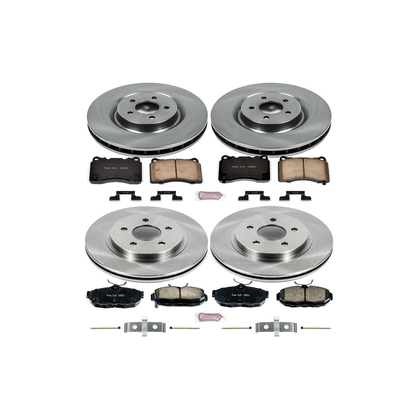 PowerStop Power Stop 2012 Ford Mustang Front & Rear Autospecialty Brake Kit KOE5942