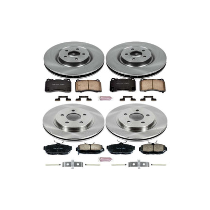 PowerStop Power Stop 2012 Ford Mustang Front & Rear Autospecialty Brake Kit KOE5942