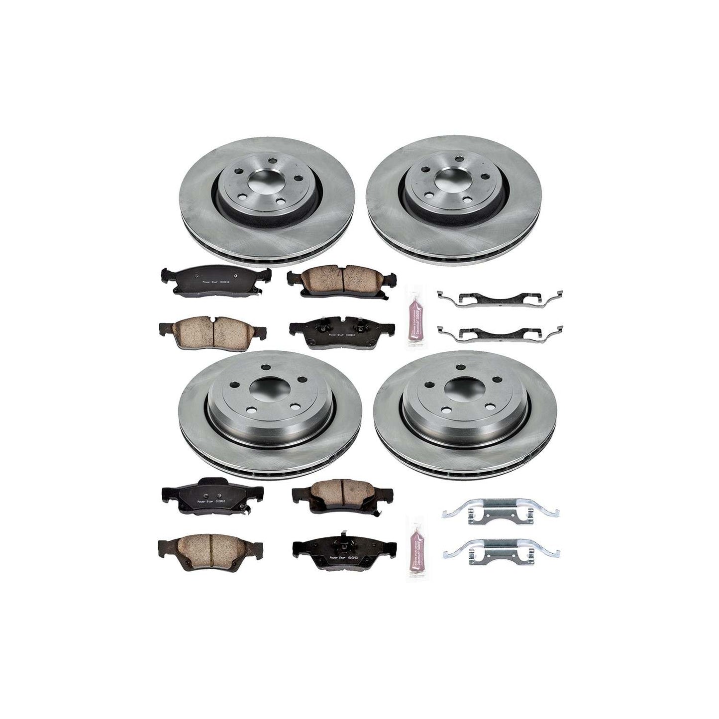 PowerStop Power Stop 11-19 Dodge Durango Front & Rear Autospecialty Brake Kit KOE5955