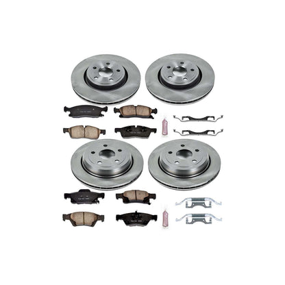 PowerStop Power Stop 11-19 Dodge Durango Front & Rear Autospecialty Brake Kit KOE5955