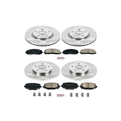 PowerStop Power Stop 12-16 Chrysler Town & Country Front & Rear Autospecialty Brake Kit KOE5960